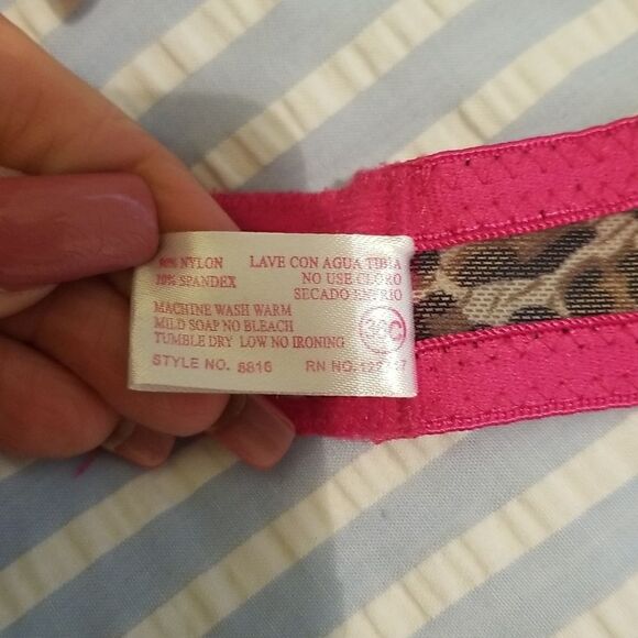 Sabrina Bra pink and black 36C - Picture 10 of 10